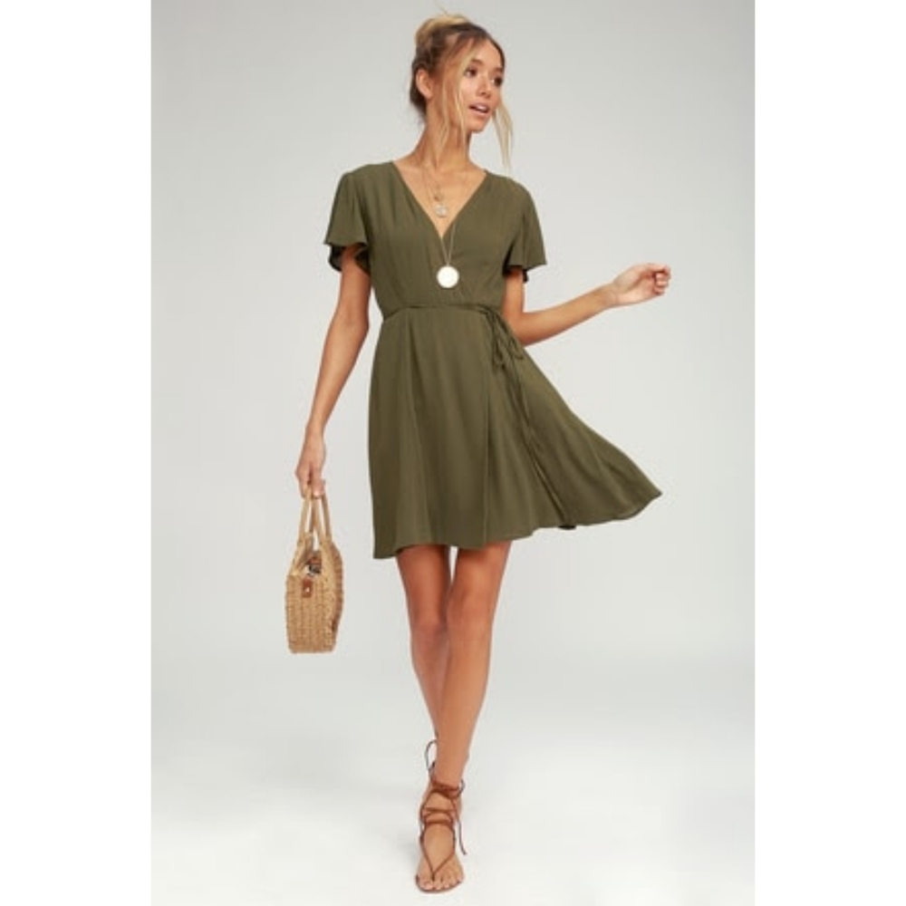 LULU'S | Wrap Dress
